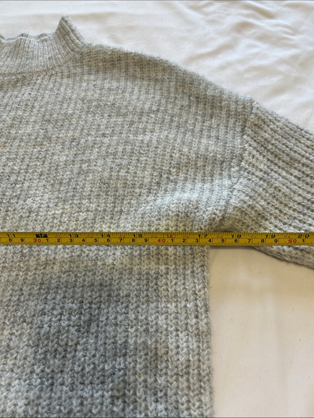 miami Gray Ribbed Turtleneck Sweater Dress - Picture 7 of 9